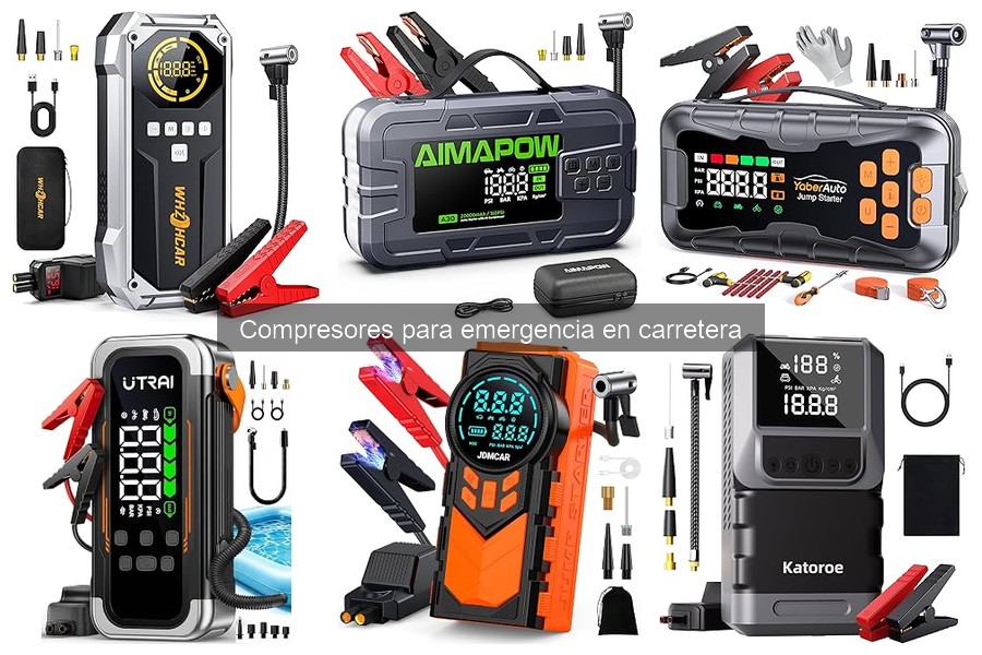 Alternativas a compresores para emergencia en carretera