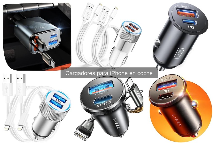 Cómo elegir el cargador de iPhone para coche perfecto