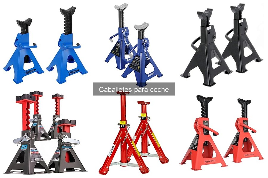 Cómo escoger caballetes según peso del coche | Guía de compra