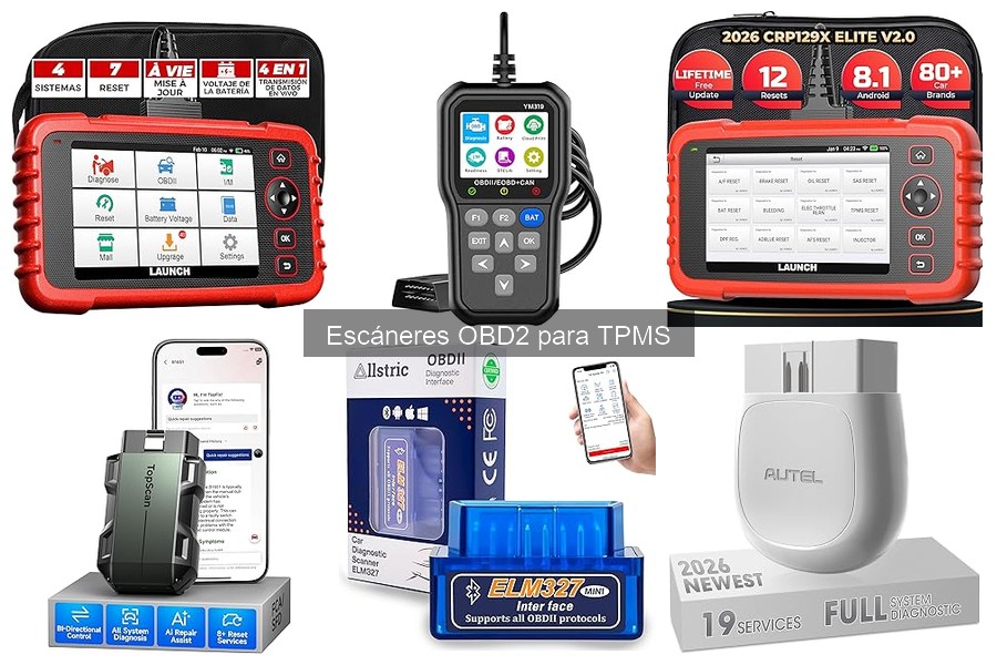 Cómo usar un escáner OBD2 para TPMS correctamente