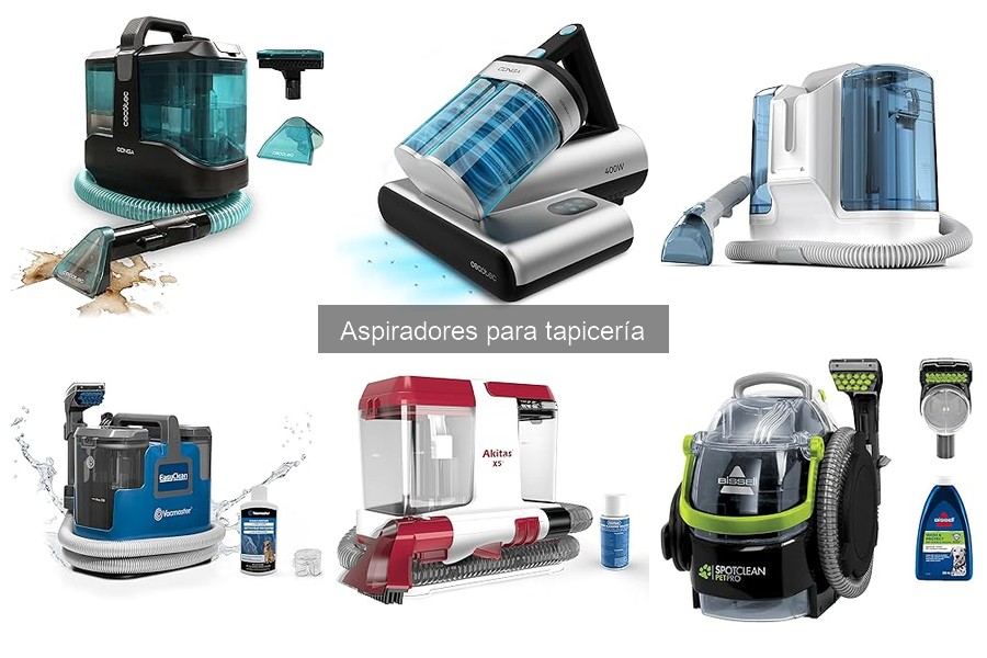 Comparativa de los Mejores Aspiradores para Tapicería 2023