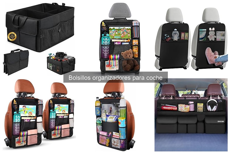 Guía para elegir el mejor bolsillo organizador para coche
